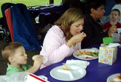 eating