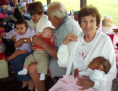 the oldest and youngest